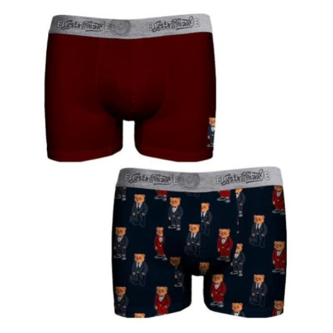 Pánske boxerky John Frank JF2BEF30 2PACK