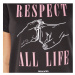 Dedicated T-shirt Mysen Respect Life Charcoal