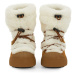 Dámske členkové zimné topánky MOON BOOT Ltrack Polar Shearling whisky off white