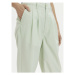 Vans Bavlnené nohavice Alder Relaxed Pleated Pant VN000GA0 Zelená Relaxed Fit