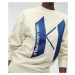 Mikina Karl Lagerfeld Unisex Big Kl Logo Sweatshirt Biela