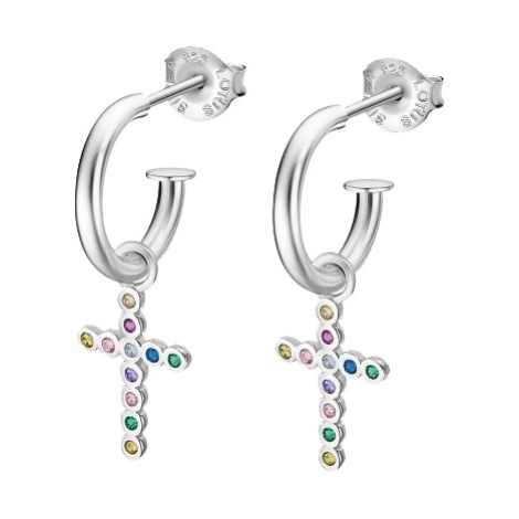 Dámske visiace náušnice Lotus