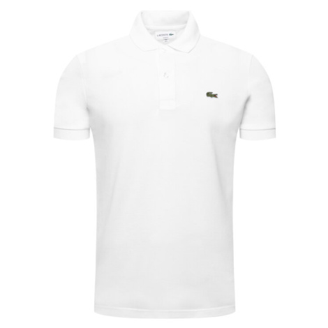 Lacoste Polokošeľa PH4012 Biela Slim Fit