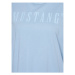 Mustang Tričko Welby 1014970 Modrá Regular Fit