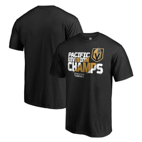 Vegas Golden Knights pánske tričko black 2018 Pacific Division Champions All-Time Save