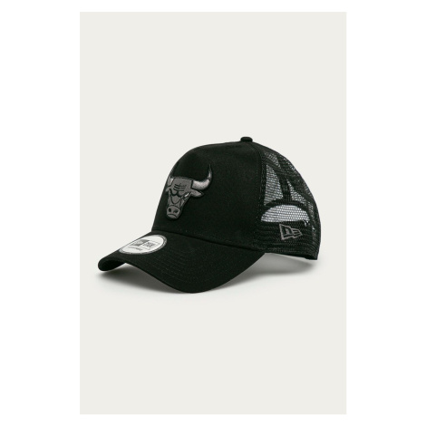 Čiapka New Era 12523913-BLACK, čierna farba, s nášivkou