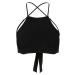 Women's triangle top black