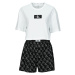Calvin Klein Jeans  S/S SHORT SET  Pyžamá Viacfarebná
