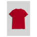 Tričko Karl Lagerfeld Rhinestone Logo T-Shirt Chili Pepper