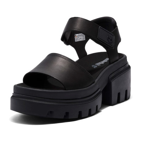 TIMBERLAND Remienkové sandále  čierna