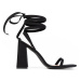 Celena Remienkové sandále 'Charney'  čierna