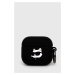 Puzdro na airpods Karl Lagerfeld AirPods 3 cover čierna farba