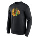 Chicago Blackhawks pánska mikina Primary Logo Graphic Crew Sweatshirt - VALUE