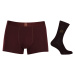 Pánsky set Tommy Hilfiger boxerky a ponožky v darčekovém balenie (UM0UM03040 0WM)