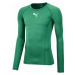 Puma LIGA BASELAYER TEE LS Pánske funkčné tričko, zelená, veľkosť