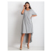 Gray oversized dress