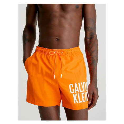 Plavky pre mužov Calvin Klein Underwear - oranžová