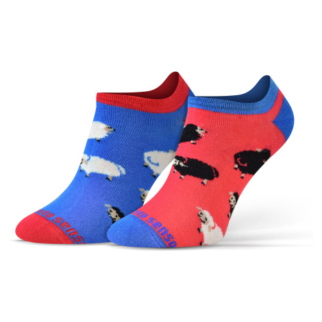 Sesto Senso Finest bavlnené ponožky s nízkym strihom Sheep/Rams