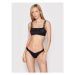 Calvin Klein Swimwear Vrchný diel bikín KW0KW01825 Čierna