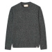 Rvlt Revolution  Knit Sweater 6538 - Black  Svetre Šedá