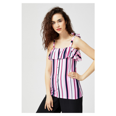 Top with ruffles Moodo