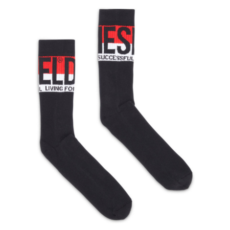 Ponožky Diesel Skm-Ray Socks Čierna