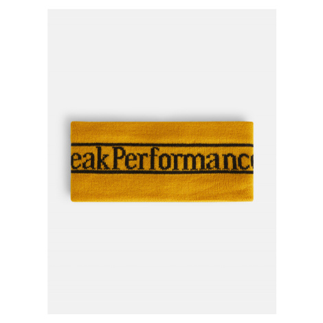 Čelenka Peak Performance Jr Pow Headband Žltá