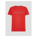 Červené pánske tričko Tommy Hilfiger