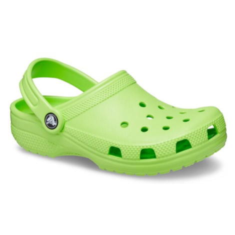 Crocs Šľapky Classic Kids Clog T Limeade 206990 Zelená