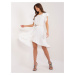 White sundress with ruffles