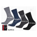 DUOTEX Pánske ponožky Suito-2 H17-čierna