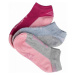 Umbro LOW LINER JUNIORS 3P Detské ponožky, ružová, veľkosť