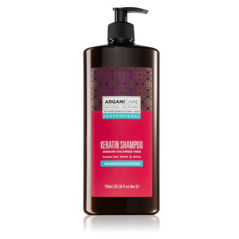 Arganicare Keratin Shampoo regeneračný šampón