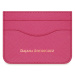 Slim Credit Cardholder Bohemian "FUCHSIA" Strieborná