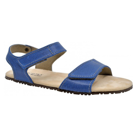 dámske barefoot sandále BELITA 98, Protetika, modrá