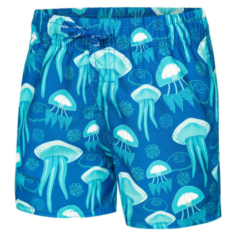 AQUA SPEED Plavecké šortky Finn Blue/Jellyfish Print