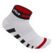 Pánske cyklistické ponožky RH+ Ergo Sock 3, white red black