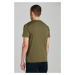 TRIČKO GANT REG TONAL SHIELD SS T-SHIRT JUNIPER GREEN