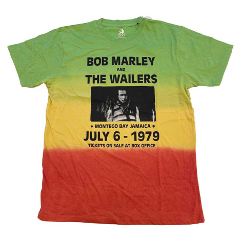 Bob Marley tričko Montego Bay Zelená