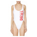 Diesel Plavky - BFSW-PAMELA SWIMSUIT biele