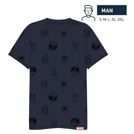 SHORT SHIRT SINGLE JERSEY POINT MARVEL