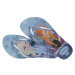 HAVAIANAS KIDS SLIM PRINCESS Dievčenské žabky, svetlomodrá, veľkosť 33/34