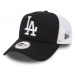 Pánska šiltovka NEW ERA 940 Clean Trucker LA DODGERS BLACK WHITE NOS