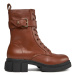 Tommy Hilfiger Outdoorová obuv Cool Feminine Bikerboot FW0FW07322 Hnedá