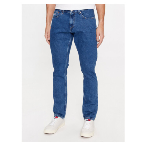 Tommy Jeans Džínsy Scanton DM0DM17400 Tmavomodrá Slim Fit Tommy Hilfiger