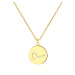 OLIVIE Strieborný náhrdelník RYBY GOLD 8024