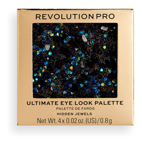 Revolution PRO, Ultimate Eye Look Hidden Jewels, paletka očných tieňov