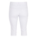 Zizzi Capri nohavice O10305H Biela Slim Fit