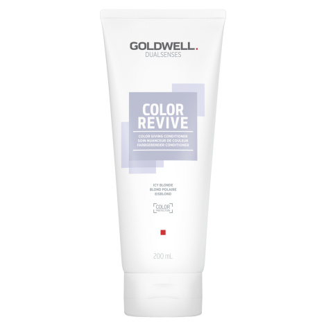 Kondicionér pre oživenie farby vlasov Goldwell Color Revive - 200 ml, ľadová blond (205623) + da