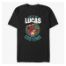 Queens Netflix Stranger Things - Lucas Costume Unisex T-Shirt Black
